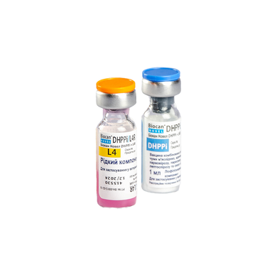 Вакцина Біокан NOVEL DHPPI+L4R 1доза/1мл