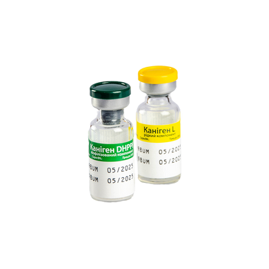 Вакцина Каніген DHAPPi/L 1мл/1д (чума, адено-, парвовір., парагр., лептосп)